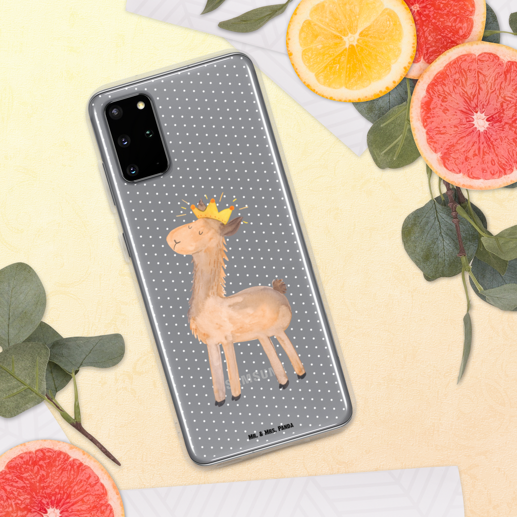 Handyhülle Lama König Handyhülle, Handycover, Transparente Handyhülle, Flexible Handyhülle, Handyschutz, Transparent, Durchsichtig, Schutzhülle für Handy, Stilvolle Handyhülle, Robuste Handyhülle, Schutz vor Kratzern, Schützende Handyhülle, Lama, Alpaka, Lamas, König, Königin, Freundin, Mama, Papa, Büro Kollege, Kollegin, Chef, Vorgesetzter, Abi, Abitur