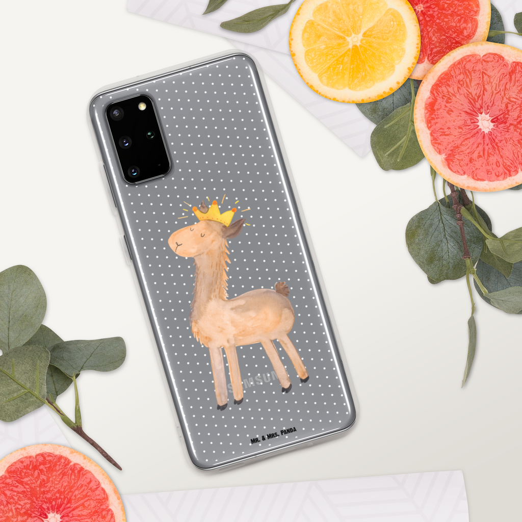 Handyhülle Lama König Handyhülle, Handycover, Transparente Handyhülle, Flexible Handyhülle, Handyschutz, Transparent, Durchsichtig, Schutzhülle für Handy, Stilvolle Handyhülle, Robuste Handyhülle, Schutz vor Kratzern, Schützende Handyhülle, Lama, Alpaka, Lamas, König, Königin, Freundin, Mama, Papa, Büro Kollege, Kollegin, Chef, Vorgesetzter, Abi, Abitur