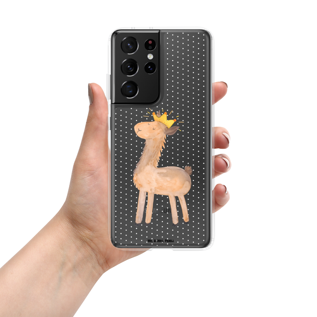 Handyhülle Lama König Handyhülle, Handycover, Transparente Handyhülle, Flexible Handyhülle, Handyschutz, Transparent, Durchsichtig, Schutzhülle für Handy, Stilvolle Handyhülle, Robuste Handyhülle, Schutz vor Kratzern, Schützende Handyhülle, Lama, Alpaka, Lamas, König, Königin, Freundin, Mama, Papa, Büro Kollege, Kollegin, Chef, Vorgesetzter, Abi, Abitur