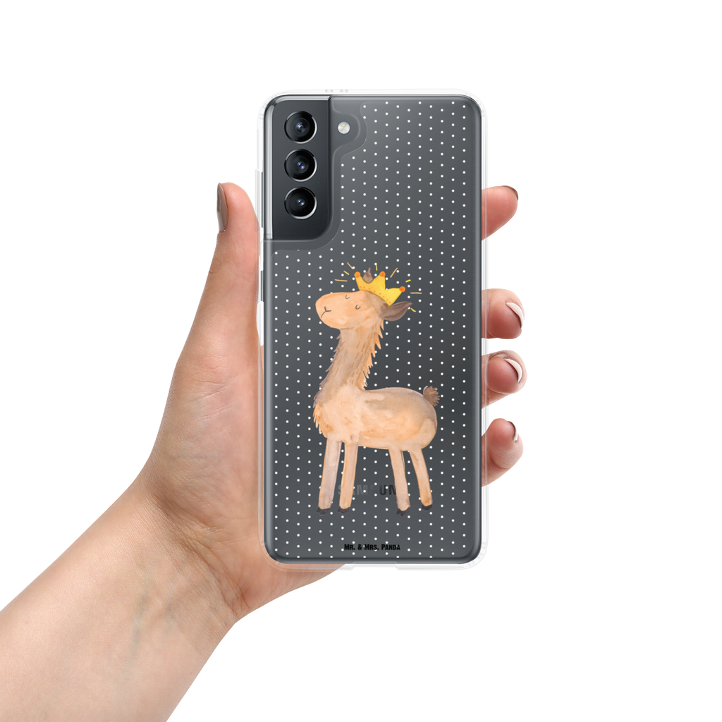 Handyhülle Lama König Handyhülle, Handycover, Transparente Handyhülle, Flexible Handyhülle, Handyschutz, Transparent, Durchsichtig, Schutzhülle für Handy, Stilvolle Handyhülle, Robuste Handyhülle, Schutz vor Kratzern, Schützende Handyhülle, Lama, Alpaka, Lamas, König, Königin, Freundin, Mama, Papa, Büro Kollege, Kollegin, Chef, Vorgesetzter, Abi, Abitur