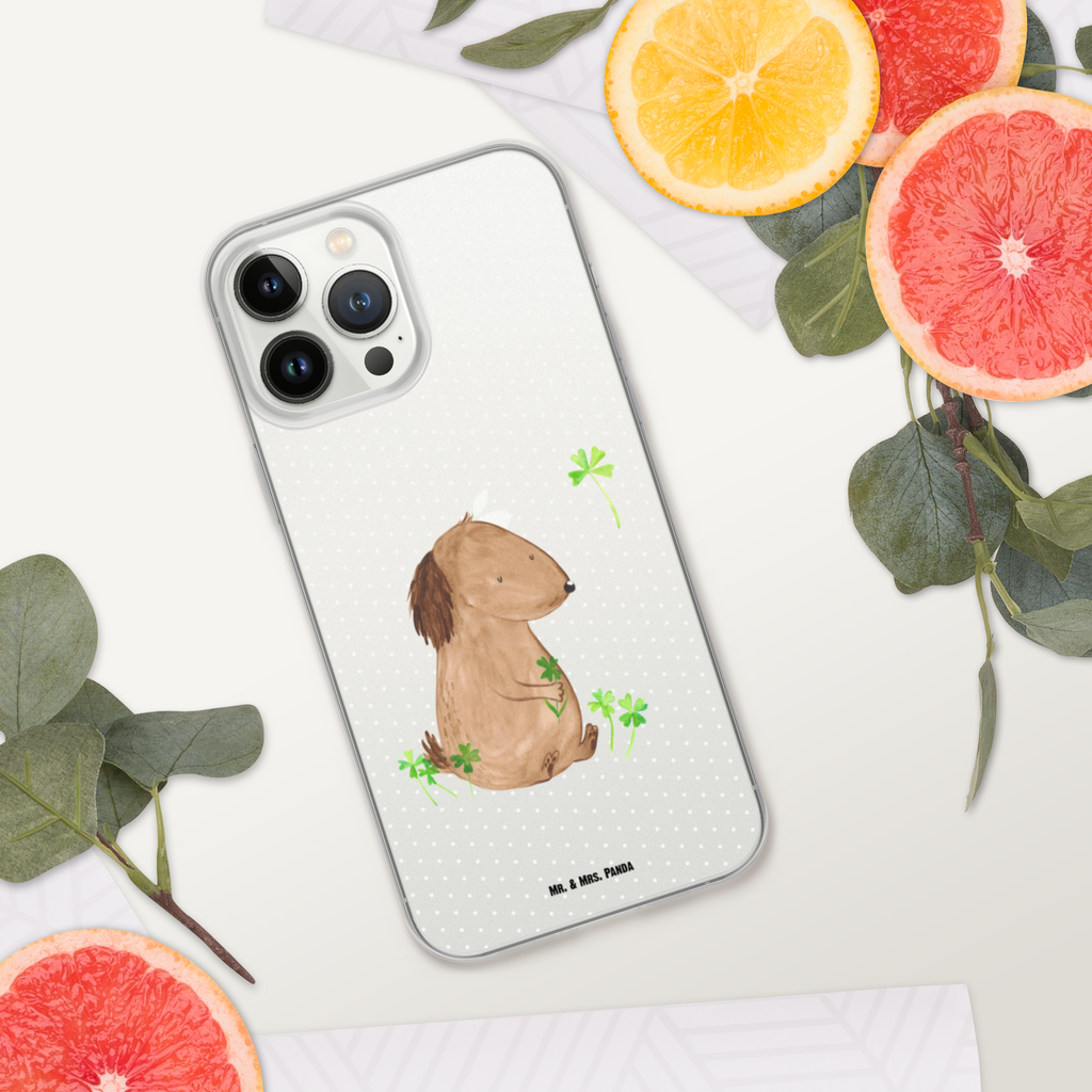 Handyhülle Hund Kleeblatt Handyhülle, Handycover, Transparente Handyhülle, Flexible Handyhülle, Handyschutz, Transparent, Durchsichtig, Schutzhülle für Handy, Stilvolle Handyhülle, Robuste Handyhülle, Schutz vor Kratzern, Schützende Handyhülle, Hund, Hundemotiv, Haustier, Hunderasse, Tierliebhaber, Hundebesitzer, Sprüche, Kleeblatt, Glück, Tagträume, Motivation, Neuanfang, Geschenk, Glücksbringer, Selbstliebe, Achtsamkeit