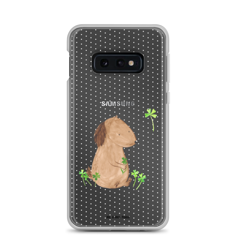 Handyhülle Hund Kleeblatt Handyhülle, Handycover, Transparente Handyhülle, Flexible Handyhülle, Handyschutz, Transparent, Durchsichtig, Schutzhülle für Handy, Stilvolle Handyhülle, Robuste Handyhülle, Schutz vor Kratzern, Schützende Handyhülle, Hund, Hundemotiv, Haustier, Hunderasse, Tierliebhaber, Hundebesitzer, Sprüche, Kleeblatt, Glück, Tagträume, Motivation, Neuanfang, Geschenk, Glücksbringer, Selbstliebe, Achtsamkeit