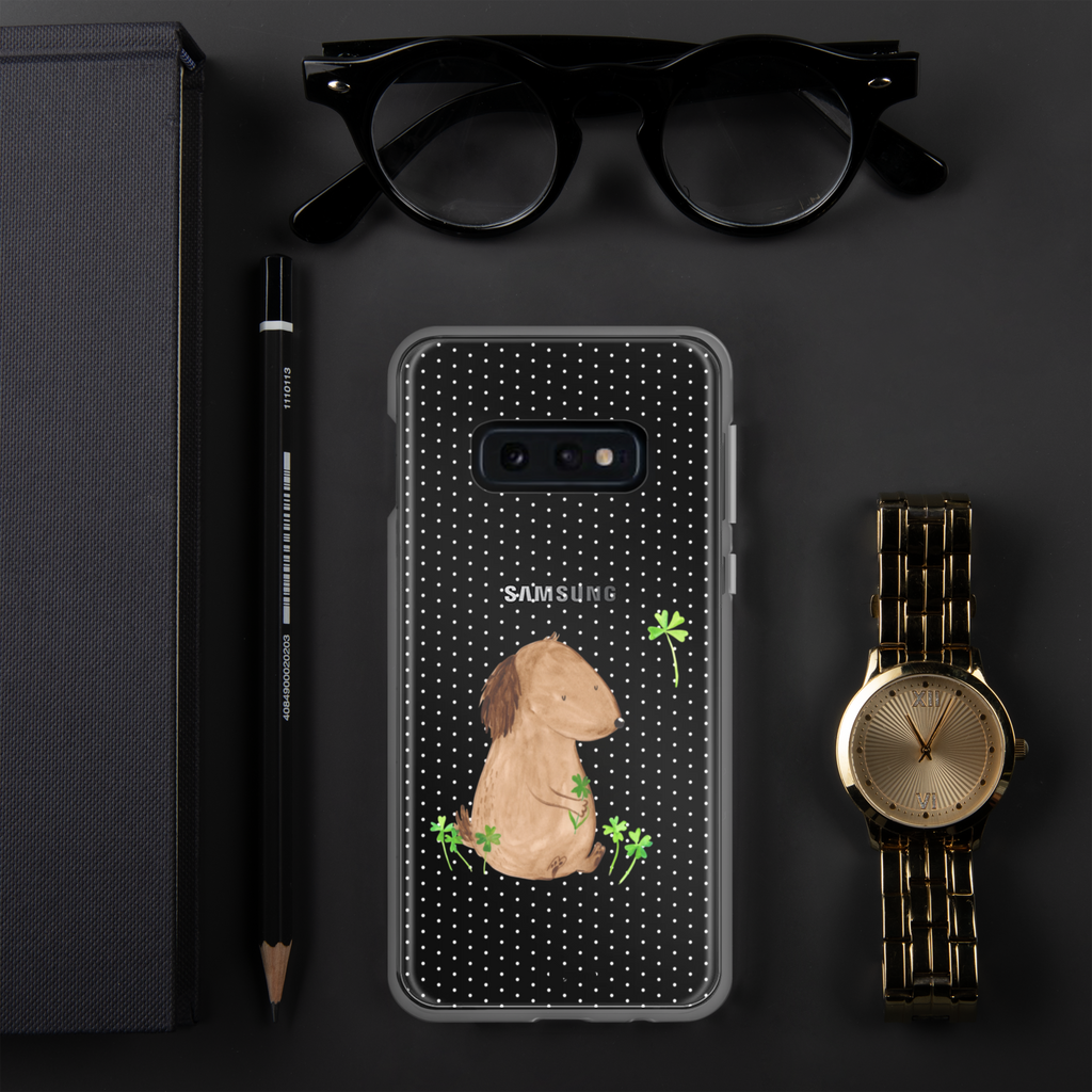 Handyhülle Hund Kleeblatt Handyhülle, Handycover, Transparente Handyhülle, Flexible Handyhülle, Handyschutz, Transparent, Durchsichtig, Schutzhülle für Handy, Stilvolle Handyhülle, Robuste Handyhülle, Schutz vor Kratzern, Schützende Handyhülle, Hund, Hundemotiv, Haustier, Hunderasse, Tierliebhaber, Hundebesitzer, Sprüche, Kleeblatt, Glück, Tagträume, Motivation, Neuanfang, Geschenk, Glücksbringer, Selbstliebe, Achtsamkeit