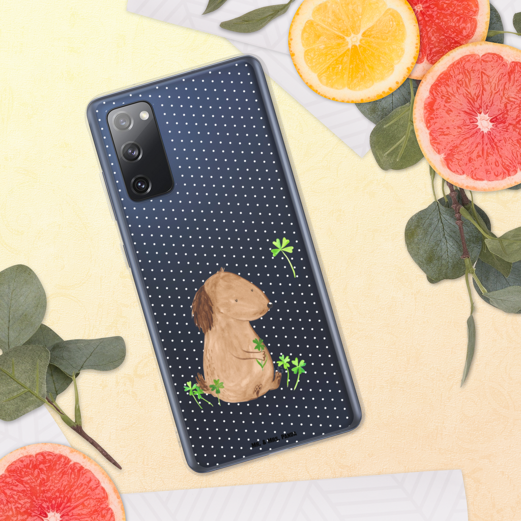Handyhülle Hund Kleeblatt Handyhülle, Handycover, Transparente Handyhülle, Flexible Handyhülle, Handyschutz, Transparent, Durchsichtig, Schutzhülle für Handy, Stilvolle Handyhülle, Robuste Handyhülle, Schutz vor Kratzern, Schützende Handyhülle, Hund, Hundemotiv, Haustier, Hunderasse, Tierliebhaber, Hundebesitzer, Sprüche, Kleeblatt, Glück, Tagträume, Motivation, Neuanfang, Geschenk, Glücksbringer, Selbstliebe, Achtsamkeit