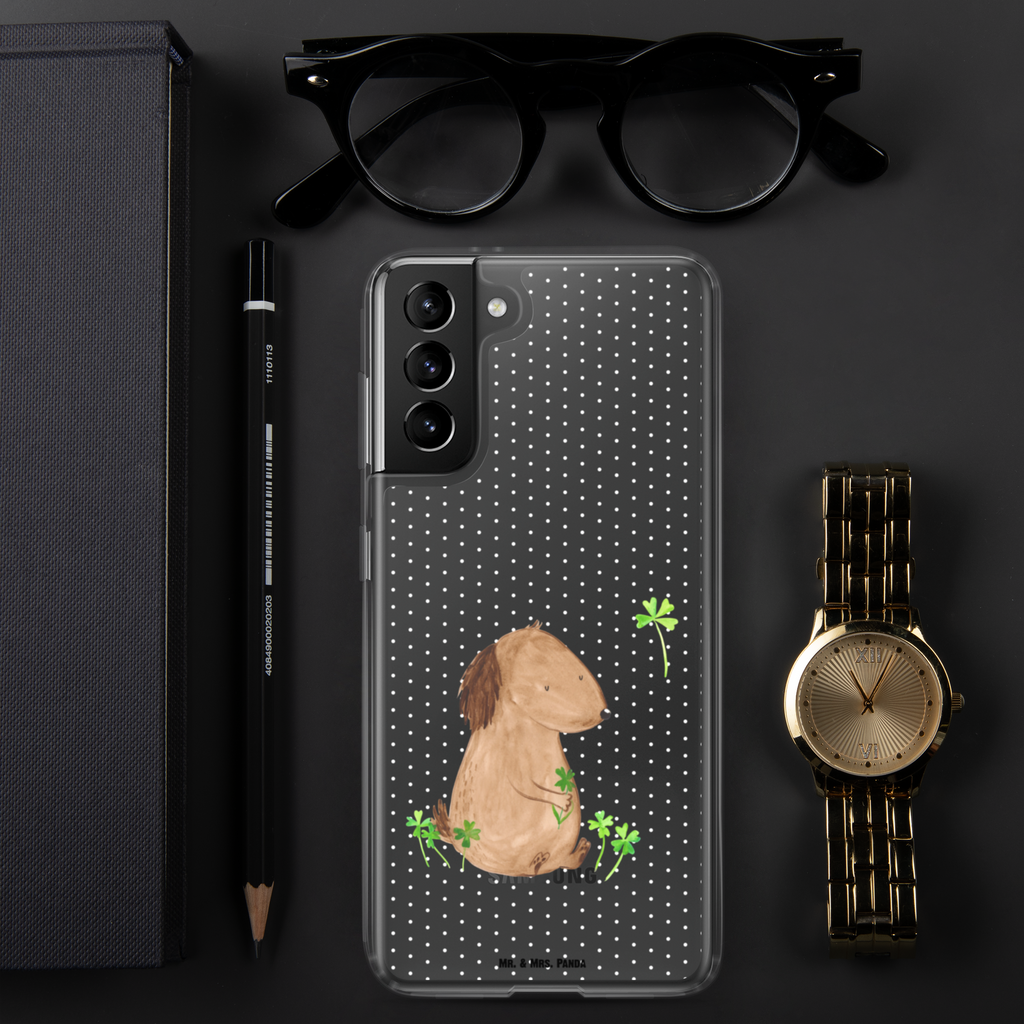 Handyhülle Hund Kleeblatt Handyhülle, Handycover, Transparente Handyhülle, Flexible Handyhülle, Handyschutz, Transparent, Durchsichtig, Schutzhülle für Handy, Stilvolle Handyhülle, Robuste Handyhülle, Schutz vor Kratzern, Schützende Handyhülle, Hund, Hundemotiv, Haustier, Hunderasse, Tierliebhaber, Hundebesitzer, Sprüche, Kleeblatt, Glück, Tagträume, Motivation, Neuanfang, Geschenk, Glücksbringer, Selbstliebe, Achtsamkeit