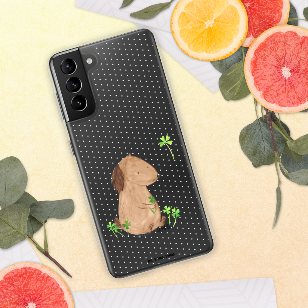 Handyhülle Hund Kleeblatt Handyhülle, Handycover, Transparente Handyhülle, Flexible Handyhülle, Handyschutz, Transparent, Durchsichtig, Schutzhülle für Handy, Stilvolle Handyhülle, Robuste Handyhülle, Schutz vor Kratzern, Schützende Handyhülle, Hund, Hundemotiv, Haustier, Hunderasse, Tierliebhaber, Hundebesitzer, Sprüche, Kleeblatt, Glück, Tagträume, Motivation, Neuanfang, Geschenk, Glücksbringer, Selbstliebe, Achtsamkeit