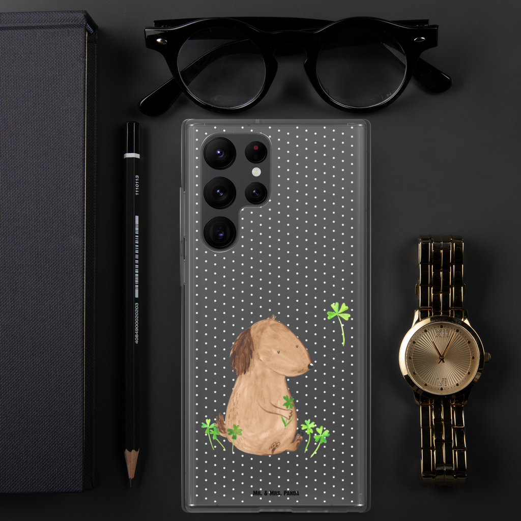 Handyhülle Hund Kleeblatt Handyhülle, Handycover, Transparente Handyhülle, Flexible Handyhülle, Handyschutz, Transparent, Durchsichtig, Schutzhülle für Handy, Stilvolle Handyhülle, Robuste Handyhülle, Schutz vor Kratzern, Schützende Handyhülle, Hund, Hundemotiv, Haustier, Hunderasse, Tierliebhaber, Hundebesitzer, Sprüche, Kleeblatt, Glück, Tagträume, Motivation, Neuanfang, Geschenk, Glücksbringer, Selbstliebe, Achtsamkeit