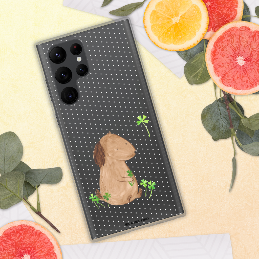 Handyhülle Hund Kleeblatt Handyhülle, Handycover, Transparente Handyhülle, Flexible Handyhülle, Handyschutz, Transparent, Durchsichtig, Schutzhülle für Handy, Stilvolle Handyhülle, Robuste Handyhülle, Schutz vor Kratzern, Schützende Handyhülle, Hund, Hundemotiv, Haustier, Hunderasse, Tierliebhaber, Hundebesitzer, Sprüche, Kleeblatt, Glück, Tagträume, Motivation, Neuanfang, Geschenk, Glücksbringer, Selbstliebe, Achtsamkeit
