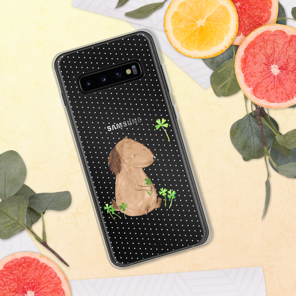 Handyhülle Hund Kleeblatt Handyhülle, Handycover, Transparente Handyhülle, Flexible Handyhülle, Handyschutz, Transparent, Durchsichtig, Schutzhülle für Handy, Stilvolle Handyhülle, Robuste Handyhülle, Schutz vor Kratzern, Schützende Handyhülle, Hund, Hundemotiv, Haustier, Hunderasse, Tierliebhaber, Hundebesitzer, Sprüche, Kleeblatt, Glück, Tagträume, Motivation, Neuanfang, Geschenk, Glücksbringer, Selbstliebe, Achtsamkeit