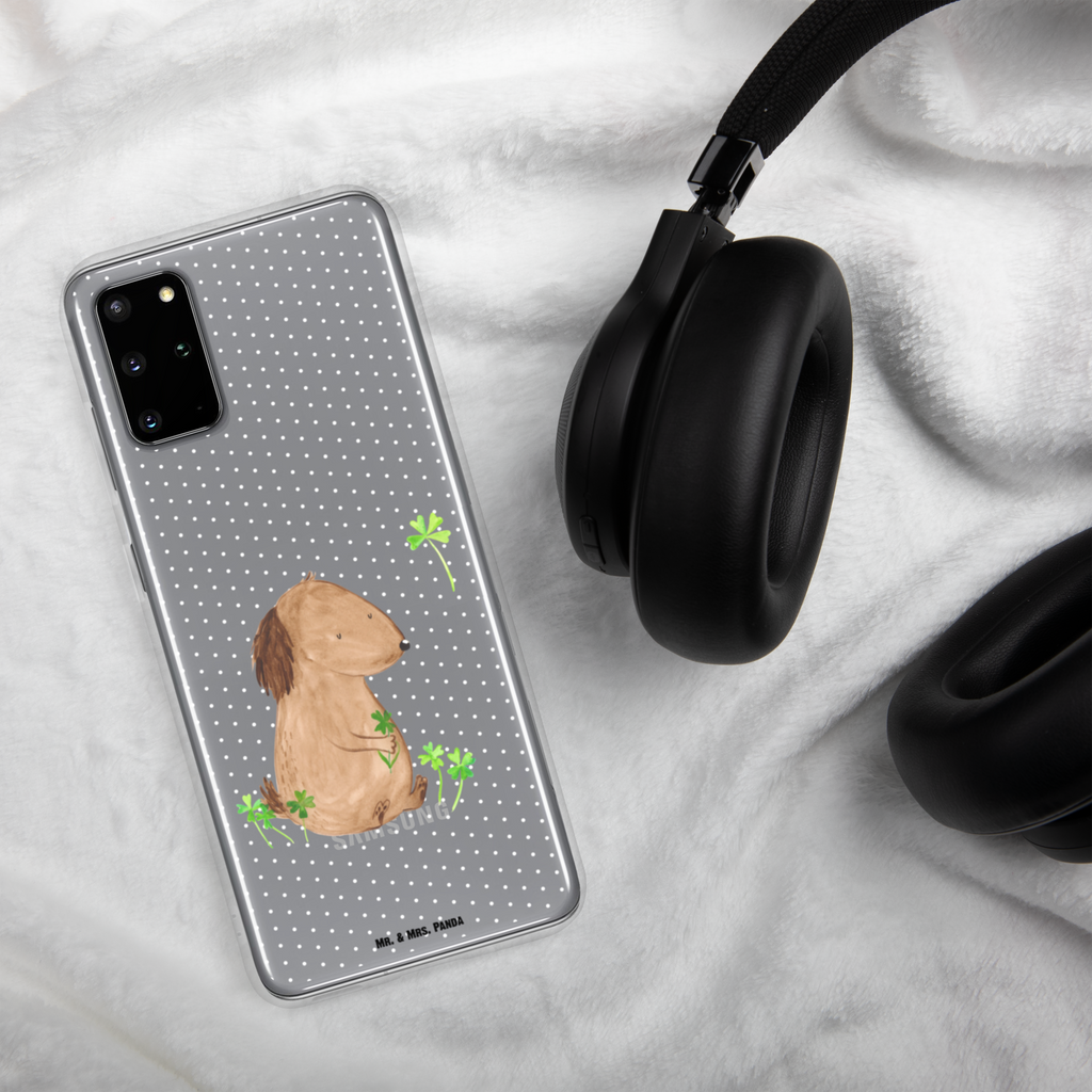 Handyhülle Hund Kleeblatt Handyhülle, Handycover, Transparente Handyhülle, Flexible Handyhülle, Handyschutz, Transparent, Durchsichtig, Schutzhülle für Handy, Stilvolle Handyhülle, Robuste Handyhülle, Schutz vor Kratzern, Schützende Handyhülle, Hund, Hundemotiv, Haustier, Hunderasse, Tierliebhaber, Hundebesitzer, Sprüche, Kleeblatt, Glück, Tagträume, Motivation, Neuanfang, Geschenk, Glücksbringer, Selbstliebe, Achtsamkeit