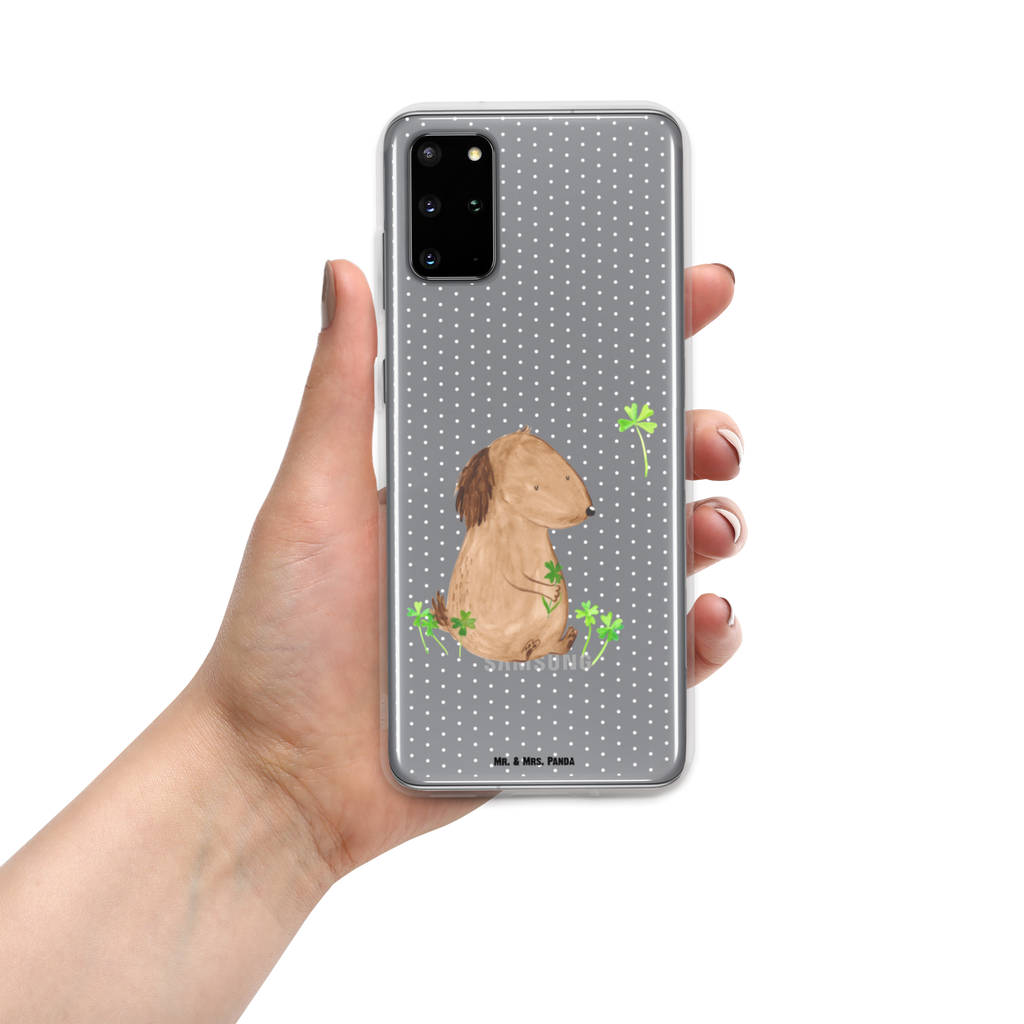 Handyhülle Hund Kleeblatt Handyhülle, Handycover, Transparente Handyhülle, Flexible Handyhülle, Handyschutz, Transparent, Durchsichtig, Schutzhülle für Handy, Stilvolle Handyhülle, Robuste Handyhülle, Schutz vor Kratzern, Schützende Handyhülle, Hund, Hundemotiv, Haustier, Hunderasse, Tierliebhaber, Hundebesitzer, Sprüche, Kleeblatt, Glück, Tagträume, Motivation, Neuanfang, Geschenk, Glücksbringer, Selbstliebe, Achtsamkeit