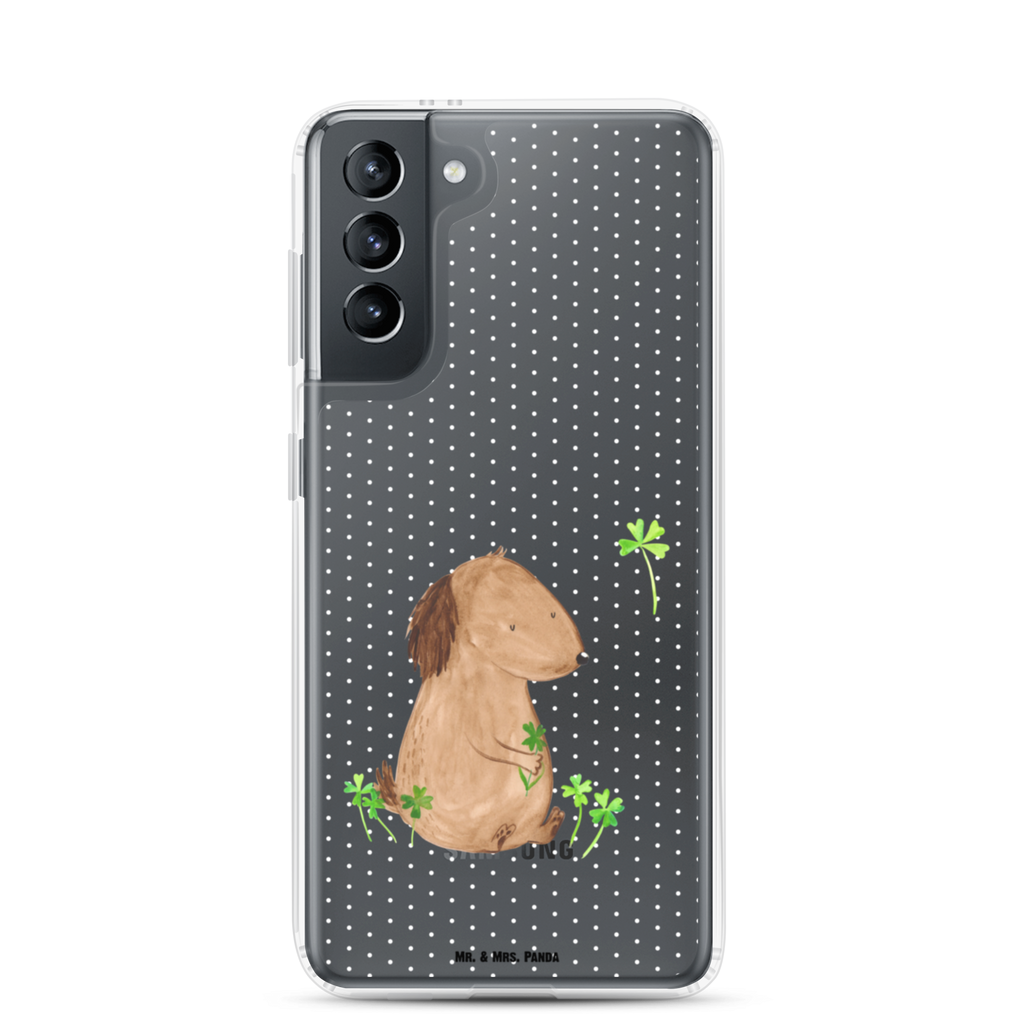 Handyhülle Hund Kleeblatt Handyhülle, Handycover, Transparente Handyhülle, Flexible Handyhülle, Handyschutz, Transparent, Durchsichtig, Schutzhülle für Handy, Stilvolle Handyhülle, Robuste Handyhülle, Schutz vor Kratzern, Schützende Handyhülle, Hund, Hundemotiv, Haustier, Hunderasse, Tierliebhaber, Hundebesitzer, Sprüche, Kleeblatt, Glück, Tagträume, Motivation, Neuanfang, Geschenk, Glücksbringer, Selbstliebe, Achtsamkeit