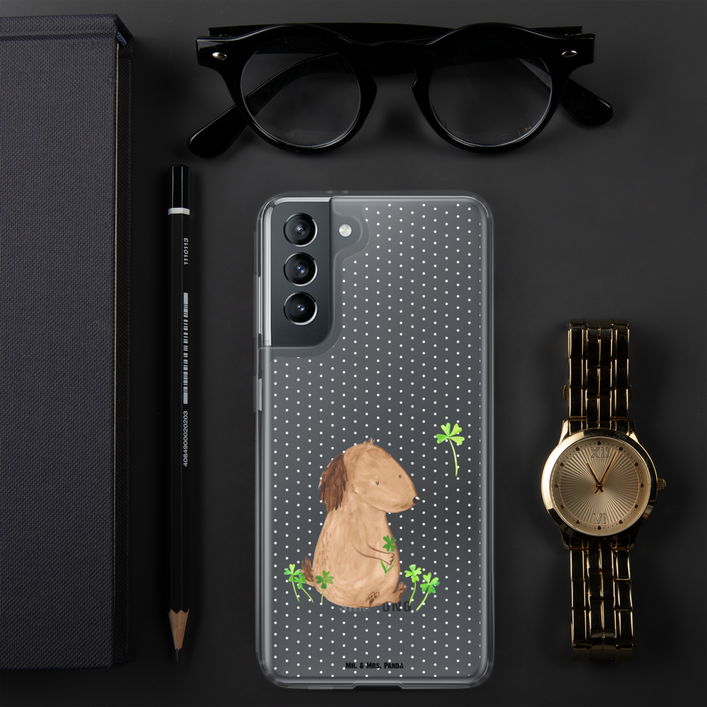 Handyhülle Hund Kleeblatt Handyhülle, Handycover, Transparente Handyhülle, Flexible Handyhülle, Handyschutz, Transparent, Durchsichtig, Schutzhülle für Handy, Stilvolle Handyhülle, Robuste Handyhülle, Schutz vor Kratzern, Schützende Handyhülle, Hund, Hundemotiv, Haustier, Hunderasse, Tierliebhaber, Hundebesitzer, Sprüche, Kleeblatt, Glück, Tagträume, Motivation, Neuanfang, Geschenk, Glücksbringer, Selbstliebe, Achtsamkeit