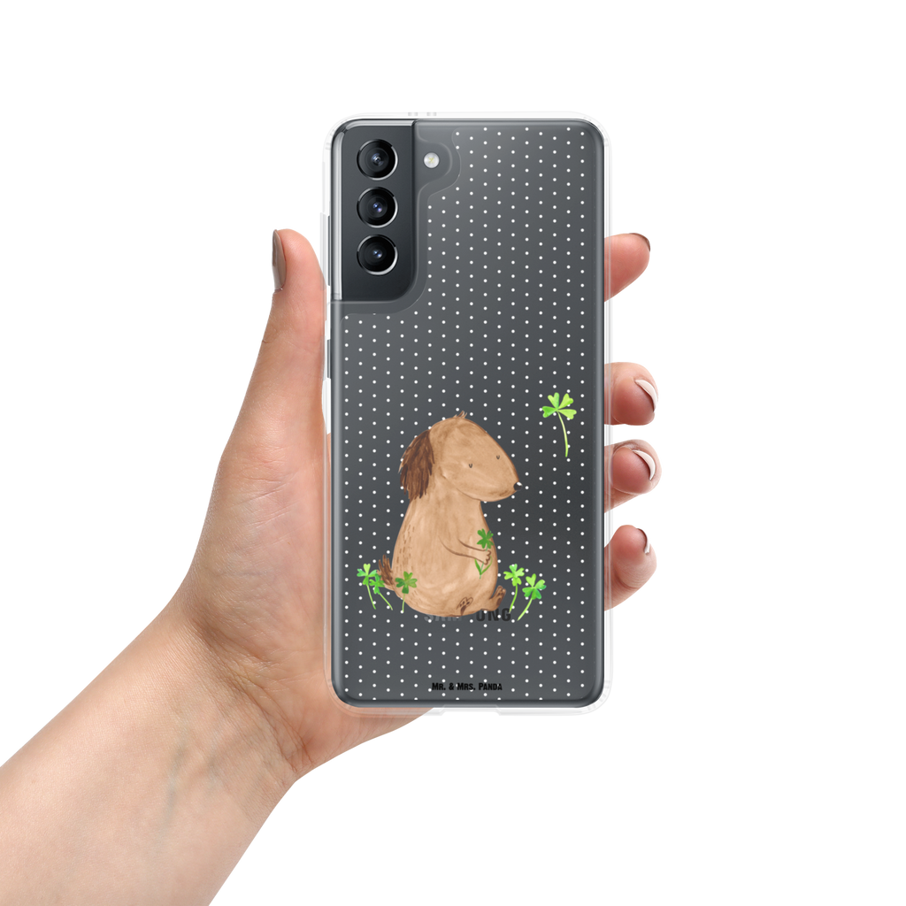 Handyhülle Hund Kleeblatt Handyhülle, Handycover, Transparente Handyhülle, Flexible Handyhülle, Handyschutz, Transparent, Durchsichtig, Schutzhülle für Handy, Stilvolle Handyhülle, Robuste Handyhülle, Schutz vor Kratzern, Schützende Handyhülle, Hund, Hundemotiv, Haustier, Hunderasse, Tierliebhaber, Hundebesitzer, Sprüche, Kleeblatt, Glück, Tagträume, Motivation, Neuanfang, Geschenk, Glücksbringer, Selbstliebe, Achtsamkeit
