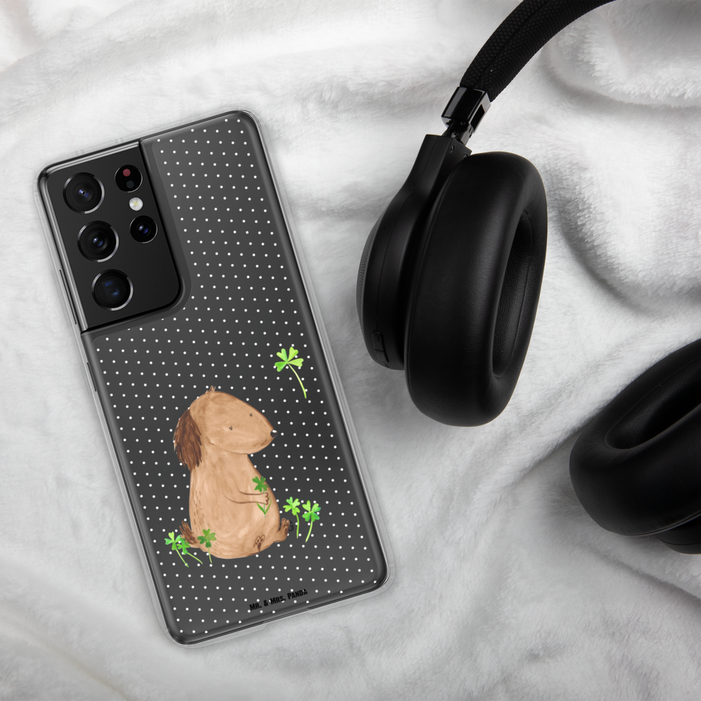 Handyhülle Hund Kleeblatt Handyhülle, Handycover, Transparente Handyhülle, Flexible Handyhülle, Handyschutz, Transparent, Durchsichtig, Schutzhülle für Handy, Stilvolle Handyhülle, Robuste Handyhülle, Schutz vor Kratzern, Schützende Handyhülle, Hund, Hundemotiv, Haustier, Hunderasse, Tierliebhaber, Hundebesitzer, Sprüche, Kleeblatt, Glück, Tagträume, Motivation, Neuanfang, Geschenk, Glücksbringer, Selbstliebe, Achtsamkeit