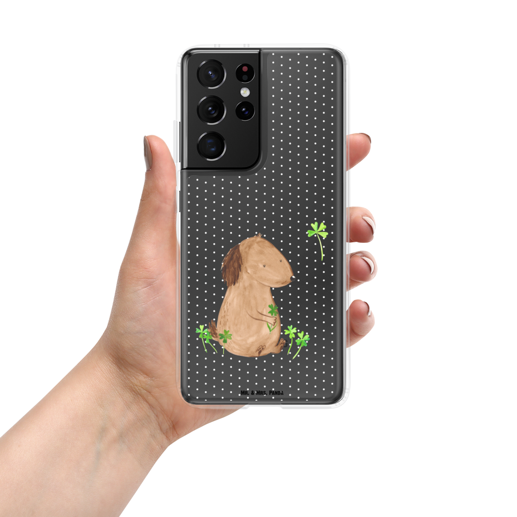 Handyhülle Hund Kleeblatt Handyhülle, Handycover, Transparente Handyhülle, Flexible Handyhülle, Handyschutz, Transparent, Durchsichtig, Schutzhülle für Handy, Stilvolle Handyhülle, Robuste Handyhülle, Schutz vor Kratzern, Schützende Handyhülle, Hund, Hundemotiv, Haustier, Hunderasse, Tierliebhaber, Hundebesitzer, Sprüche, Kleeblatt, Glück, Tagträume, Motivation, Neuanfang, Geschenk, Glücksbringer, Selbstliebe, Achtsamkeit