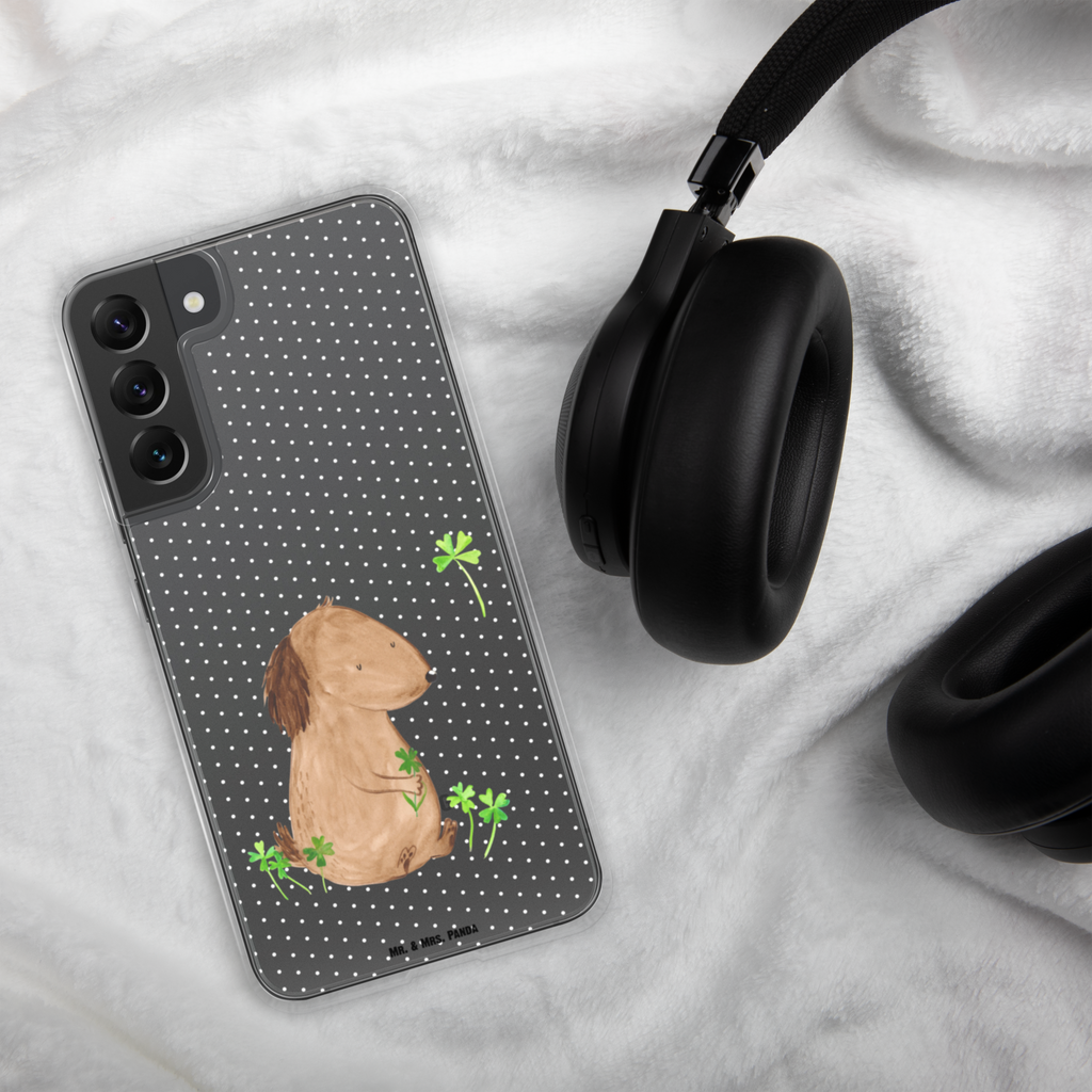 Handyhülle Hund Kleeblatt Handyhülle, Handycover, Transparente Handyhülle, Flexible Handyhülle, Handyschutz, Transparent, Durchsichtig, Schutzhülle für Handy, Stilvolle Handyhülle, Robuste Handyhülle, Schutz vor Kratzern, Schützende Handyhülle, Hund, Hundemotiv, Haustier, Hunderasse, Tierliebhaber, Hundebesitzer, Sprüche, Kleeblatt, Glück, Tagträume, Motivation, Neuanfang, Geschenk, Glücksbringer, Selbstliebe, Achtsamkeit