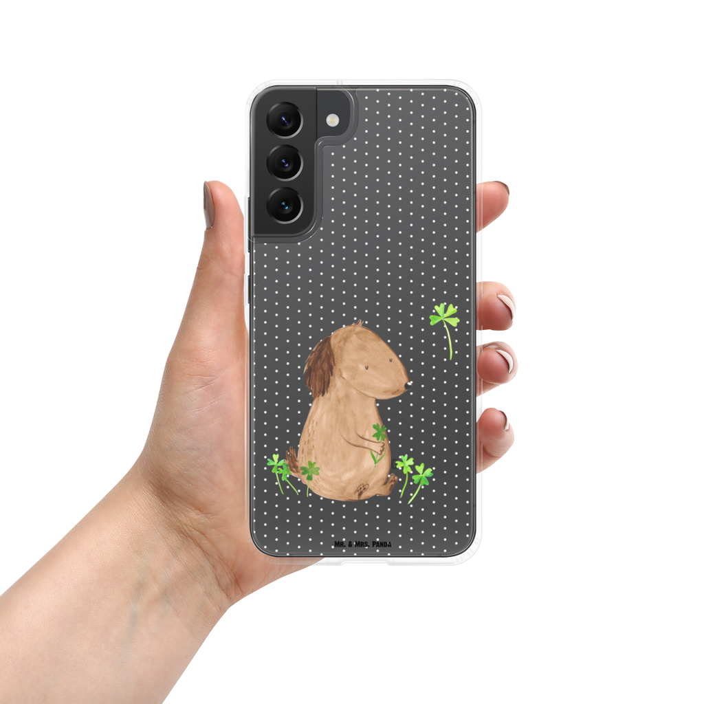 Handyhülle Hund Kleeblatt Handyhülle, Handycover, Transparente Handyhülle, Flexible Handyhülle, Handyschutz, Transparent, Durchsichtig, Schutzhülle für Handy, Stilvolle Handyhülle, Robuste Handyhülle, Schutz vor Kratzern, Schützende Handyhülle, Hund, Hundemotiv, Haustier, Hunderasse, Tierliebhaber, Hundebesitzer, Sprüche, Kleeblatt, Glück, Tagträume, Motivation, Neuanfang, Geschenk, Glücksbringer, Selbstliebe, Achtsamkeit