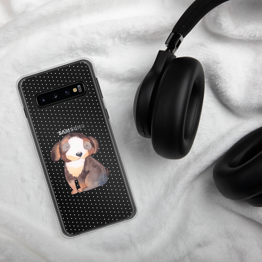 Handyhülle Hund entspannt Hund, schwarzer Hund, Hundeliebe, Liebe, Hundeglück Handyhülle, Handycover, Transparente Handyhülle, Flexible Handyhülle, Handyschutz, Transparent, Durchsichtig, Schutzhülle für Handy, Stilvolle Handyhülle, Robuste Handyhülle, Schutz vor Kratzern, Schützende Handyhülle  Hund, Hundemotiv, Haustier, Hunderasse, Tierliebhaber, Hundebesitzer, Sprüche