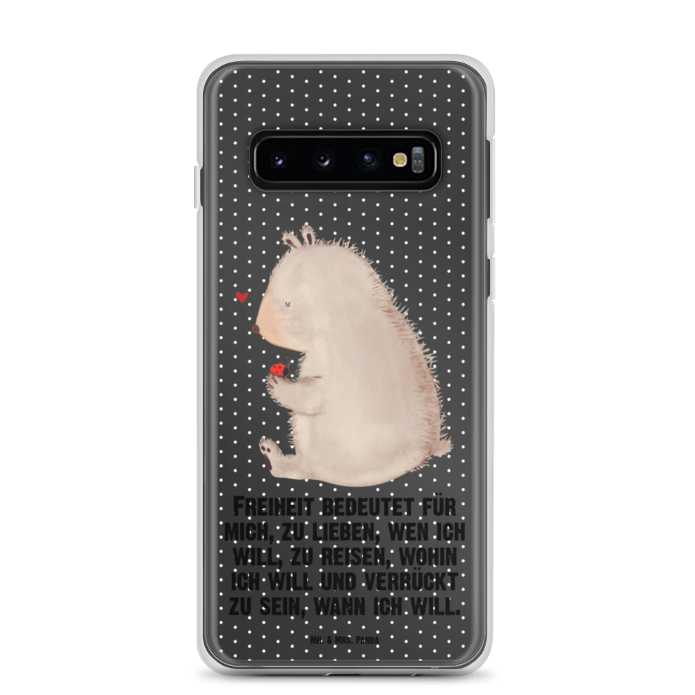 Handyhülle Bär mit Marienkäfer Bär, Marienkäfer, Liebe, Freiheit, Motivation, Das Leben ist schön Handyhülle, Handycover, Transparente Handyhülle, Flexible Handyhülle, Handyschutz, Transparent, Durchsichtig, Schutzhülle für Handy, Stilvolle Handyhülle, Robuste Handyhülle, Schutz vor Kratzern, Schützende Handyhülle  Bär, Teddy, Teddybär