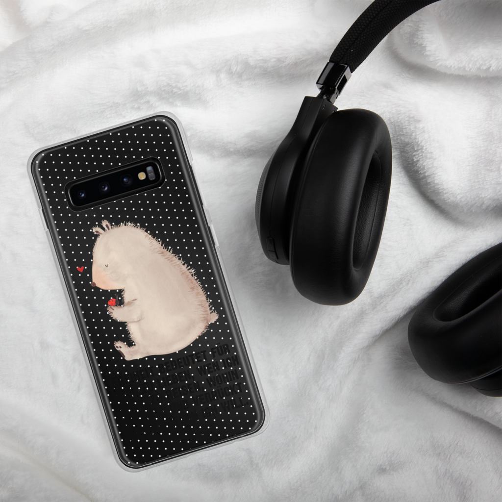 Handyhülle Bär mit Marienkäfer Bär, Marienkäfer, Liebe, Freiheit, Motivation, Das Leben ist schön Handyhülle, Handycover, Transparente Handyhülle, Flexible Handyhülle, Handyschutz, Transparent, Durchsichtig, Schutzhülle für Handy, Stilvolle Handyhülle, Robuste Handyhülle, Schutz vor Kratzern, Schützende Handyhülle  Bär, Teddy, Teddybär