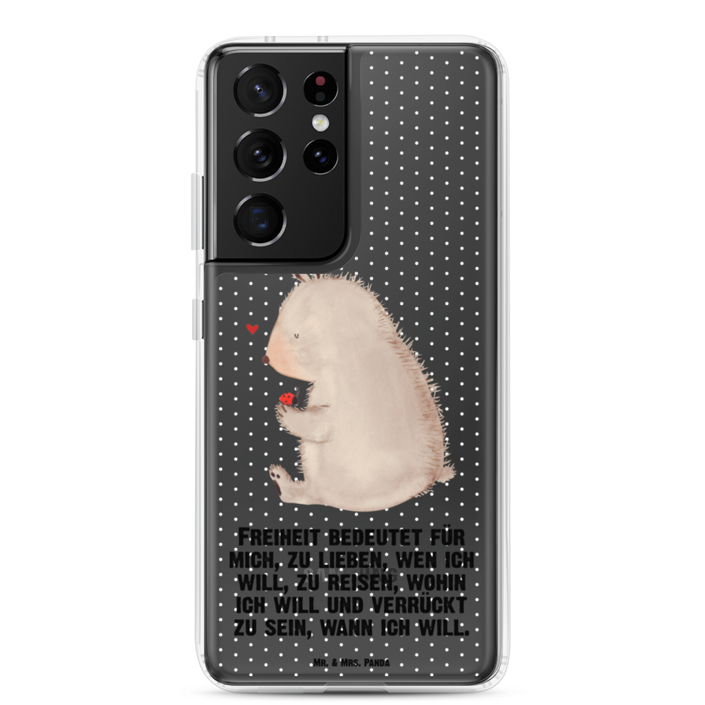 Handyhülle Bär mit Marienkäfer Bär, Marienkäfer, Liebe, Freiheit, Motivation, Das Leben ist schön Handyhülle, Handycover, Transparente Handyhülle, Flexible Handyhülle, Handyschutz, Transparent, Durchsichtig, Schutzhülle für Handy, Stilvolle Handyhülle, Robuste Handyhülle, Schutz vor Kratzern, Schützende Handyhülle  Bär, Teddy, Teddybär