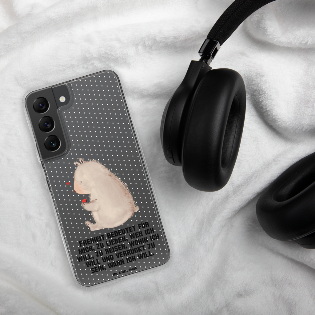 Handyhülle Bär mit Marienkäfer Bär, Marienkäfer, Liebe, Freiheit, Motivation, Das Leben ist schön Handyhülle, Handycover, Transparente Handyhülle, Flexible Handyhülle, Handyschutz, Transparent, Durchsichtig, Schutzhülle für Handy, Stilvolle Handyhülle, Robuste Handyhülle, Schutz vor Kratzern, Schützende Handyhülle  Bär, Teddy, Teddybär