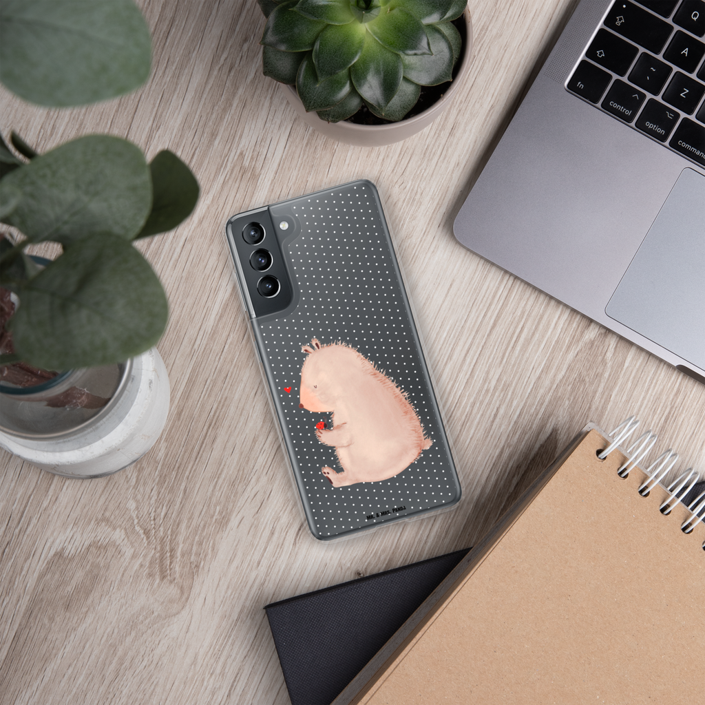 Handyhülle Bär mit Marienkäfer Bär, Marienkäfer, Liebe, Freiheit, Motivation, Das Leben ist schön Handyhülle, Handycover, Transparente Handyhülle, Flexible Handyhülle, Handyschutz, Transparent, Durchsichtig, Schutzhülle für Handy, Stilvolle Handyhülle, Robuste Handyhülle, Schutz vor Kratzern, Schützende Handyhülle  Bär, Teddy, Teddybär