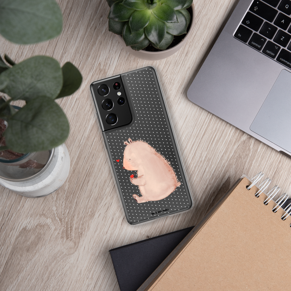 Handyhülle Bär mit Marienkäfer Bär, Marienkäfer, Liebe, Freiheit, Motivation, Das Leben ist schön Handyhülle, Handycover, Transparente Handyhülle, Flexible Handyhülle, Handyschutz, Transparent, Durchsichtig, Schutzhülle für Handy, Stilvolle Handyhülle, Robuste Handyhülle, Schutz vor Kratzern, Schützende Handyhülle  Bär, Teddy, Teddybär