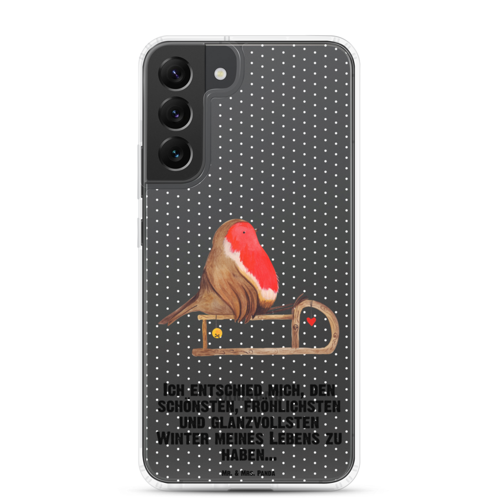 Handyhülle Rotkehlchen Schlitten Handyhülle, Handycover, Transparente Handyhülle, Flexible Handyhülle, Handyschutz, Transparent, Durchsichtig, Schutzhülle für Handy, Stilvolle Handyhülle, Robuste Handyhülle, Schutz vor Kratzern, Schützende Handyhülle, Winter, Weihnachten, Weihnachtsdeko, Nikolaus, Advent, Heiligabend, Wintermotiv, Schlitten, Vogel
