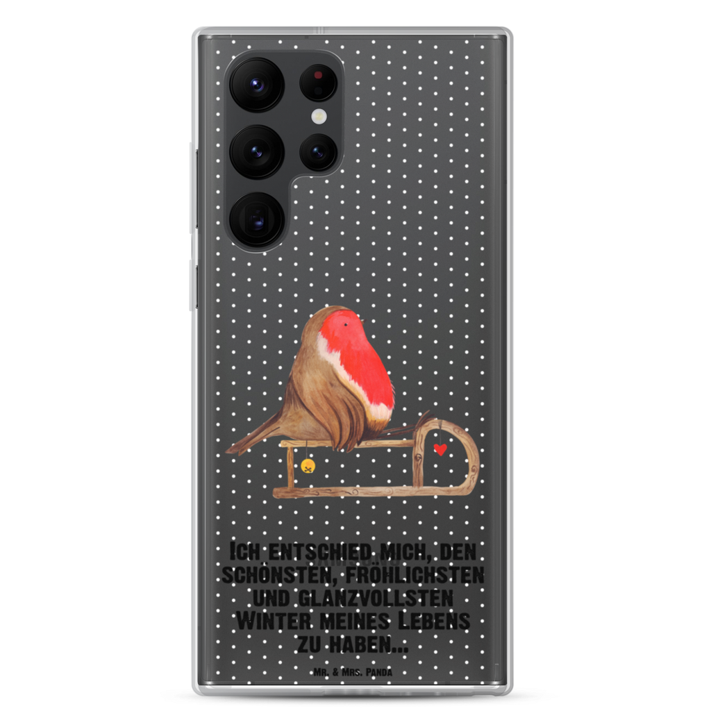 Handyhülle Rotkehlchen Schlitten Handyhülle, Handycover, Transparente Handyhülle, Flexible Handyhülle, Handyschutz, Transparent, Durchsichtig, Schutzhülle für Handy, Stilvolle Handyhülle, Robuste Handyhülle, Schutz vor Kratzern, Schützende Handyhülle, Winter, Weihnachten, Weihnachtsdeko, Nikolaus, Advent, Heiligabend, Wintermotiv, Schlitten, Vogel