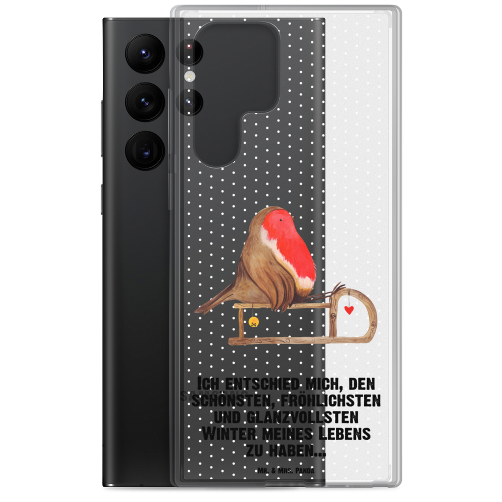 Handyhülle Rotkehlchen Schlitten Handyhülle, Handycover, Transparente Handyhülle, Flexible Handyhülle, Handyschutz, Transparent, Durchsichtig, Schutzhülle für Handy, Stilvolle Handyhülle, Robuste Handyhülle, Schutz vor Kratzern, Schützende Handyhülle, Winter, Weihnachten, Weihnachtsdeko, Nikolaus, Advent, Heiligabend, Wintermotiv, Schlitten, Vogel