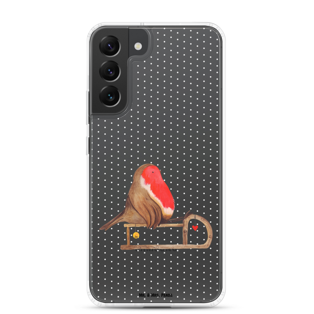 Handyhülle Rotkehlchen Schlitten Handyhülle, Handycover, Transparente Handyhülle, Flexible Handyhülle, Handyschutz, Transparent, Durchsichtig, Schutzhülle für Handy, Stilvolle Handyhülle, Robuste Handyhülle, Schutz vor Kratzern, Schützende Handyhülle, Winter, Weihnachten, Weihnachtsdeko, Nikolaus, Advent, Heiligabend, Wintermotiv, Schlitten, Vogel