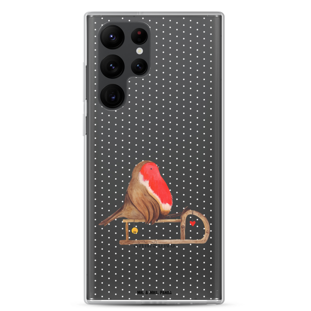 Handyhülle Rotkehlchen Schlitten Handyhülle, Handycover, Transparente Handyhülle, Flexible Handyhülle, Handyschutz, Transparent, Durchsichtig, Schutzhülle für Handy, Stilvolle Handyhülle, Robuste Handyhülle, Schutz vor Kratzern, Schützende Handyhülle, Winter, Weihnachten, Weihnachtsdeko, Nikolaus, Advent, Heiligabend, Wintermotiv, Schlitten, Vogel