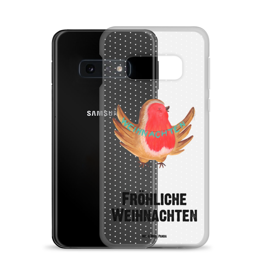 Handyhülle Rotkehlchen Weihnachten Handyhülle, Handycover, Transparente Handyhülle, Flexible Handyhülle, Handyschutz, Transparent, Durchsichtig, Schutzhülle für Handy, Stilvolle Handyhülle, Robuste Handyhülle, Schutz vor Kratzern, Schützende Handyhülle, Winter, Weihnachten, Weihnachtsdeko, Nikolaus, Advent, Heiligabend, Wintermotiv, Frohe Weihnachten, Weihnachtsmotiv, Weihnachtsgruß, Vogel, xmas