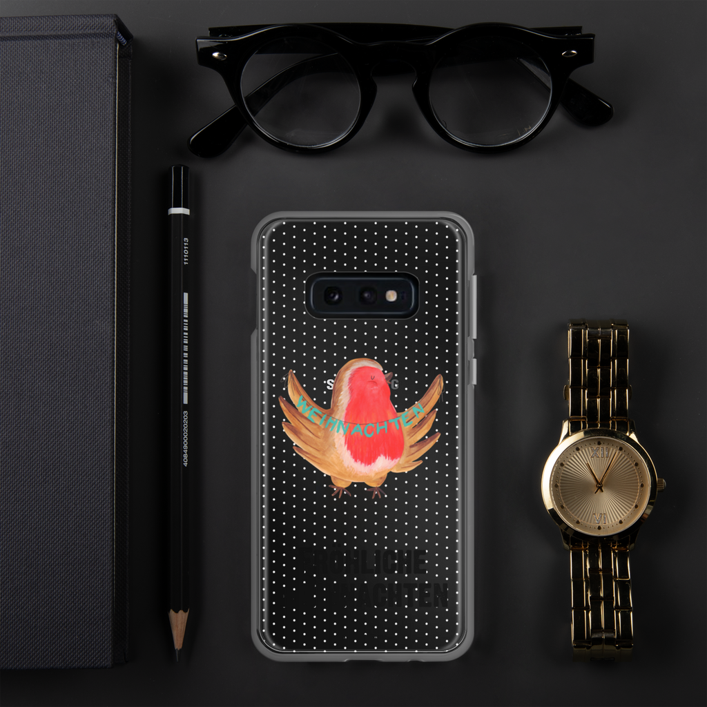 Handyhülle Rotkehlchen Weihnachten Handyhülle, Handycover, Transparente Handyhülle, Flexible Handyhülle, Handyschutz, Transparent, Durchsichtig, Schutzhülle für Handy, Stilvolle Handyhülle, Robuste Handyhülle, Schutz vor Kratzern, Schützende Handyhülle, Winter, Weihnachten, Weihnachtsdeko, Nikolaus, Advent, Heiligabend, Wintermotiv, Frohe Weihnachten, Weihnachtsmotiv, Weihnachtsgruß, Vogel, xmas