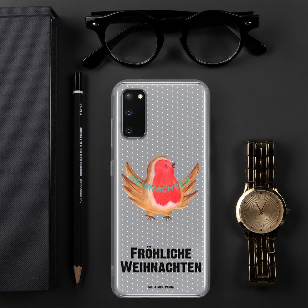Handyhülle Rotkehlchen Weihnachten Handyhülle, Handycover, Transparente Handyhülle, Flexible Handyhülle, Handyschutz, Transparent, Durchsichtig, Schutzhülle für Handy, Stilvolle Handyhülle, Robuste Handyhülle, Schutz vor Kratzern, Schützende Handyhülle, Winter, Weihnachten, Weihnachtsdeko, Nikolaus, Advent, Heiligabend, Wintermotiv, Frohe Weihnachten, Weihnachtsmotiv, Weihnachtsgruß, Vogel, xmas