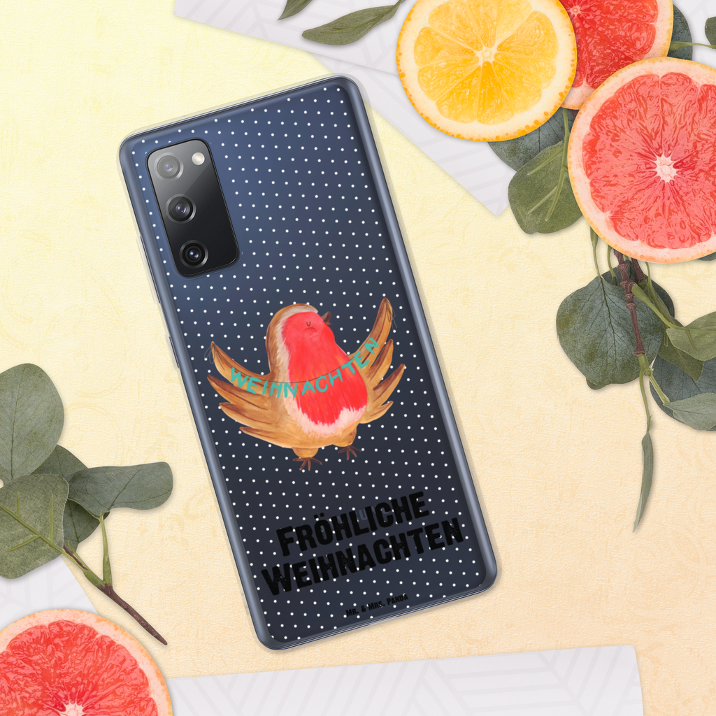 Handyhülle Rotkehlchen Weihnachten Handyhülle, Handycover, Transparente Handyhülle, Flexible Handyhülle, Handyschutz, Transparent, Durchsichtig, Schutzhülle für Handy, Stilvolle Handyhülle, Robuste Handyhülle, Schutz vor Kratzern, Schützende Handyhülle, Winter, Weihnachten, Weihnachtsdeko, Nikolaus, Advent, Heiligabend, Wintermotiv, Frohe Weihnachten, Weihnachtsmotiv, Weihnachtsgruß, Vogel, xmas