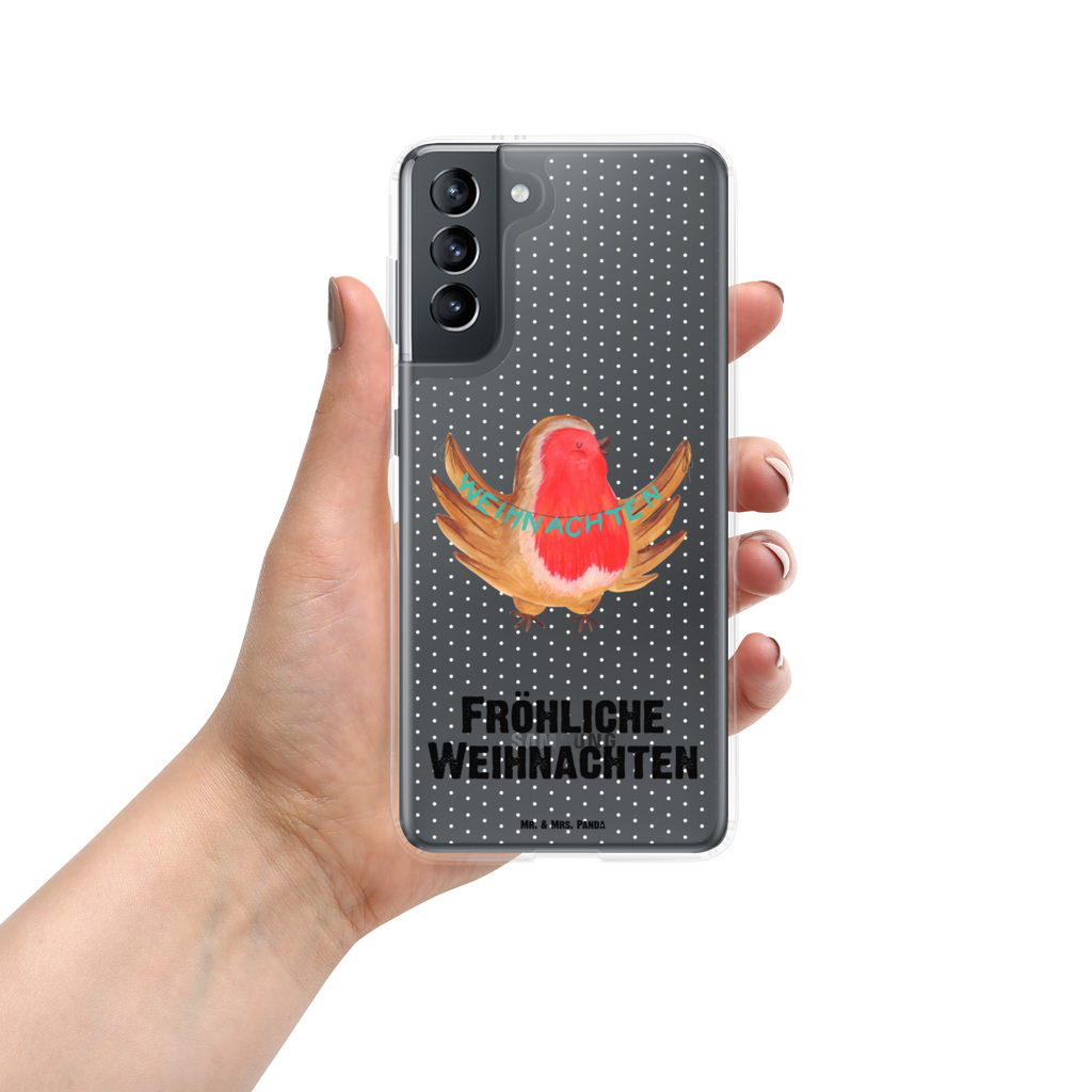 Handyhülle Rotkehlchen Weihnachten Handyhülle, Handycover, Transparente Handyhülle, Flexible Handyhülle, Handyschutz, Transparent, Durchsichtig, Schutzhülle für Handy, Stilvolle Handyhülle, Robuste Handyhülle, Schutz vor Kratzern, Schützende Handyhülle, Winter, Weihnachten, Weihnachtsdeko, Nikolaus, Advent, Heiligabend, Wintermotiv, Frohe Weihnachten, Weihnachtsmotiv, Weihnachtsgruß, Vogel, xmas