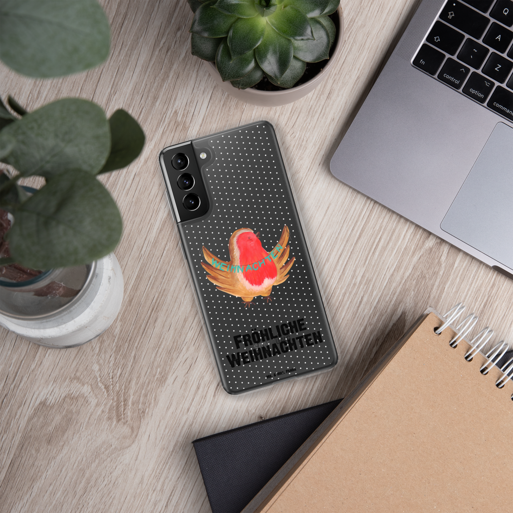 Handyhülle Rotkehlchen Weihnachten Handyhülle, Handycover, Transparente Handyhülle, Flexible Handyhülle, Handyschutz, Transparent, Durchsichtig, Schutzhülle für Handy, Stilvolle Handyhülle, Robuste Handyhülle, Schutz vor Kratzern, Schützende Handyhülle, Winter, Weihnachten, Weihnachtsdeko, Nikolaus, Advent, Heiligabend, Wintermotiv, Frohe Weihnachten, Weihnachtsmotiv, Weihnachtsgruß, Vogel, xmas