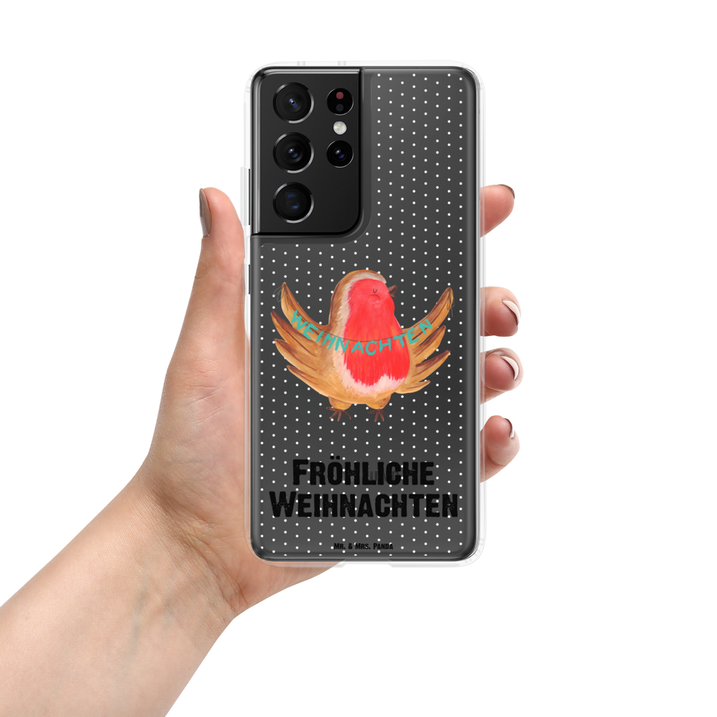 Handyhülle Rotkehlchen Weihnachten Handyhülle, Handycover, Transparente Handyhülle, Flexible Handyhülle, Handyschutz, Transparent, Durchsichtig, Schutzhülle für Handy, Stilvolle Handyhülle, Robuste Handyhülle, Schutz vor Kratzern, Schützende Handyhülle, Winter, Weihnachten, Weihnachtsdeko, Nikolaus, Advent, Heiligabend, Wintermotiv, Frohe Weihnachten, Weihnachtsmotiv, Weihnachtsgruß, Vogel, xmas