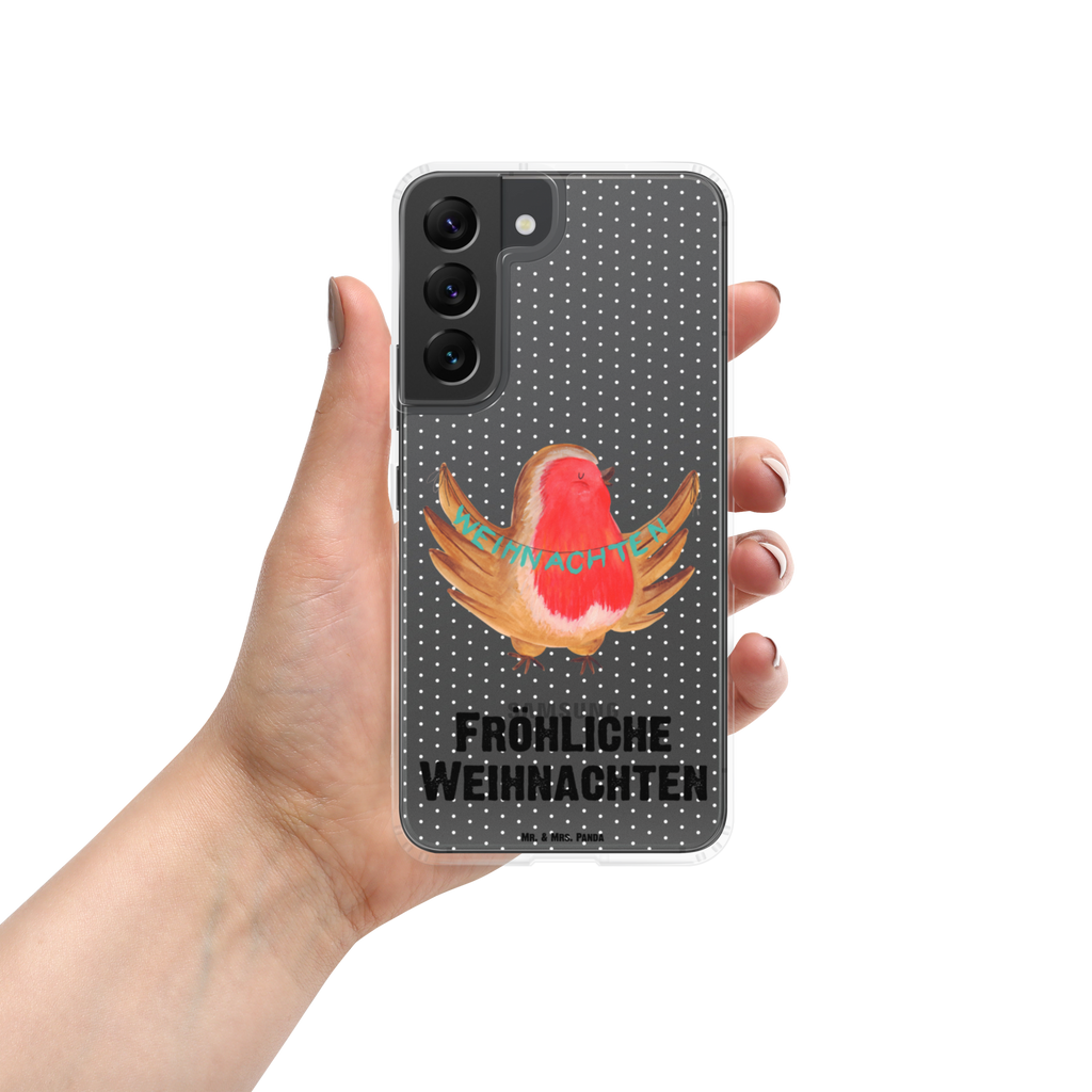 Handyhülle Rotkehlchen Weihnachten Handyhülle, Handycover, Transparente Handyhülle, Flexible Handyhülle, Handyschutz, Transparent, Durchsichtig, Schutzhülle für Handy, Stilvolle Handyhülle, Robuste Handyhülle, Schutz vor Kratzern, Schützende Handyhülle, Winter, Weihnachten, Weihnachtsdeko, Nikolaus, Advent, Heiligabend, Wintermotiv, Frohe Weihnachten, Weihnachtsmotiv, Weihnachtsgruß, Vogel, xmas