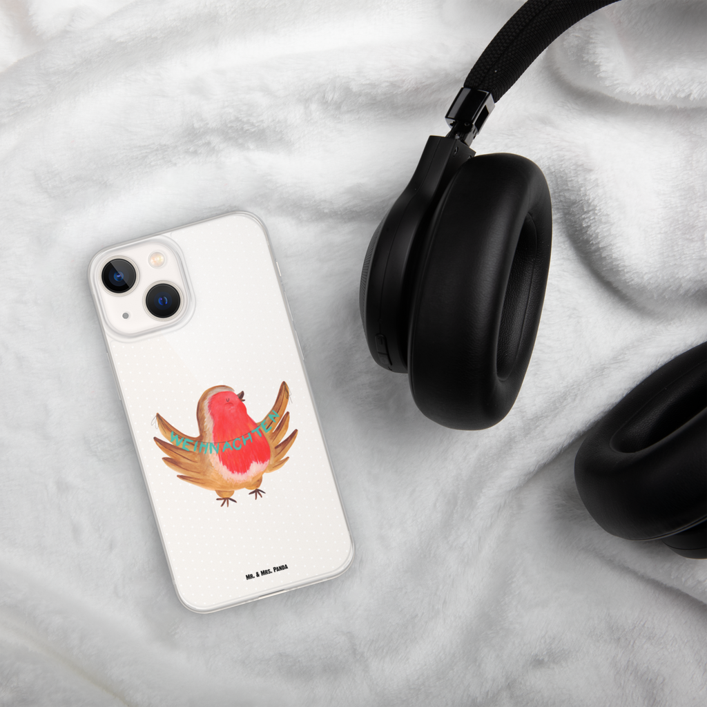 Handyhülle Rotkehlchen Weihnachten Handyhülle, Handycover, Transparente Handyhülle, Flexible Handyhülle, Handyschutz, Transparent, Durchsichtig, Schutzhülle für Handy, Stilvolle Handyhülle, Robuste Handyhülle, Schutz vor Kratzern, Schützende Handyhülle, Winter, Weihnachten, Weihnachtsdeko, Nikolaus, Advent, Heiligabend, Wintermotiv, Frohe Weihnachten, Weihnachtsmotiv, Weihnachtsgruß, Vogel, xmas