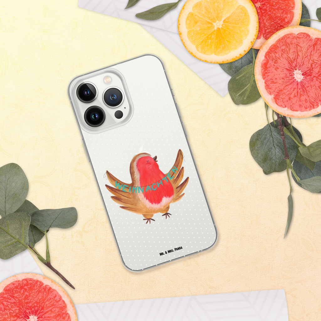 Handyhülle Rotkehlchen Weihnachten Handyhülle, Handycover, Transparente Handyhülle, Flexible Handyhülle, Handyschutz, Transparent, Durchsichtig, Schutzhülle für Handy, Stilvolle Handyhülle, Robuste Handyhülle, Schutz vor Kratzern, Schützende Handyhülle, Winter, Weihnachten, Weihnachtsdeko, Nikolaus, Advent, Heiligabend, Wintermotiv, Frohe Weihnachten, Weihnachtsmotiv, Weihnachtsgruß, Vogel, xmas