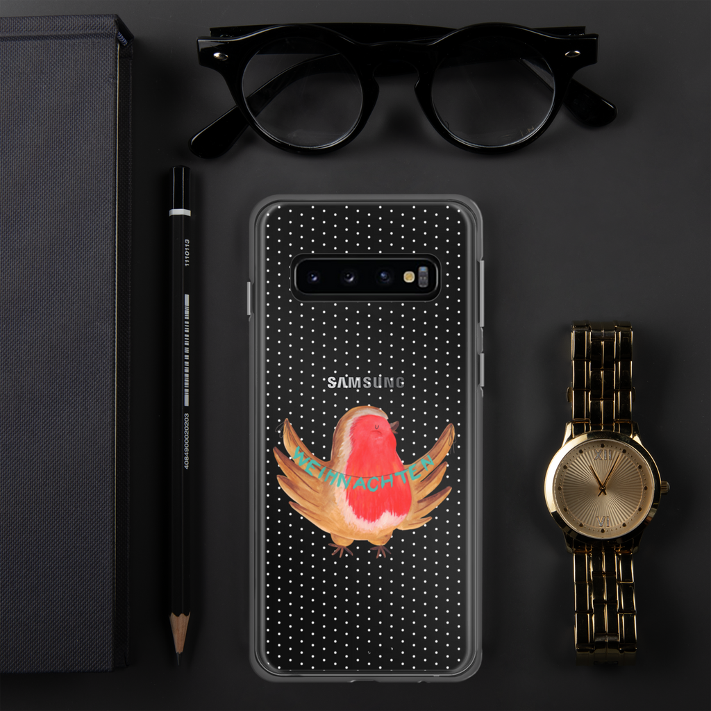 Handyhülle Rotkehlchen Weihnachten Handyhülle, Handycover, Transparente Handyhülle, Flexible Handyhülle, Handyschutz, Transparent, Durchsichtig, Schutzhülle für Handy, Stilvolle Handyhülle, Robuste Handyhülle, Schutz vor Kratzern, Schützende Handyhülle, Winter, Weihnachten, Weihnachtsdeko, Nikolaus, Advent, Heiligabend, Wintermotiv, Frohe Weihnachten, Weihnachtsmotiv, Weihnachtsgruß, Vogel, xmas