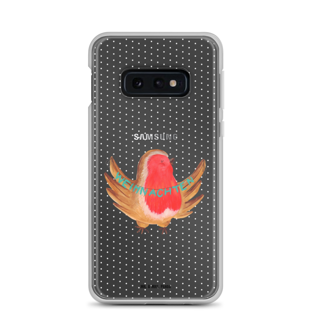 Handyhülle Rotkehlchen Weihnachten Handyhülle, Handycover, Transparente Handyhülle, Flexible Handyhülle, Handyschutz, Transparent, Durchsichtig, Schutzhülle für Handy, Stilvolle Handyhülle, Robuste Handyhülle, Schutz vor Kratzern, Schützende Handyhülle, Winter, Weihnachten, Weihnachtsdeko, Nikolaus, Advent, Heiligabend, Wintermotiv, Frohe Weihnachten, Weihnachtsmotiv, Weihnachtsgruß, Vogel, xmas