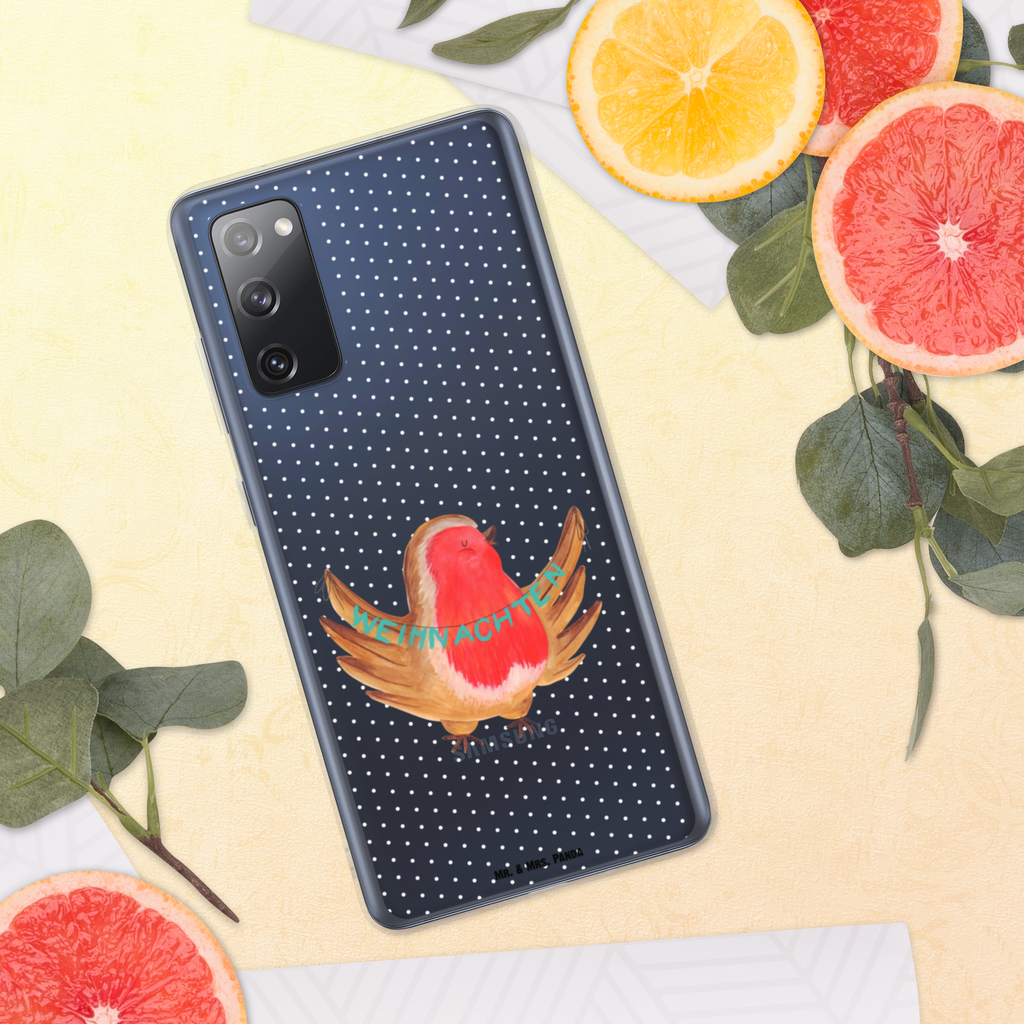 Handyhülle Rotkehlchen Weihnachten Handyhülle, Handycover, Transparente Handyhülle, Flexible Handyhülle, Handyschutz, Transparent, Durchsichtig, Schutzhülle für Handy, Stilvolle Handyhülle, Robuste Handyhülle, Schutz vor Kratzern, Schützende Handyhülle, Winter, Weihnachten, Weihnachtsdeko, Nikolaus, Advent, Heiligabend, Wintermotiv, Frohe Weihnachten, Weihnachtsmotiv, Weihnachtsgruß, Vogel, xmas