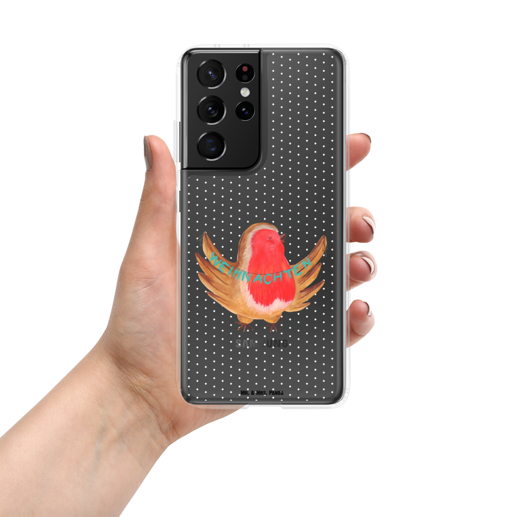 Handyhülle Rotkehlchen Weihnachten Handyhülle, Handycover, Transparente Handyhülle, Flexible Handyhülle, Handyschutz, Transparent, Durchsichtig, Schutzhülle für Handy, Stilvolle Handyhülle, Robuste Handyhülle, Schutz vor Kratzern, Schützende Handyhülle, Winter, Weihnachten, Weihnachtsdeko, Nikolaus, Advent, Heiligabend, Wintermotiv, Frohe Weihnachten, Weihnachtsmotiv, Weihnachtsgruß, Vogel, xmas