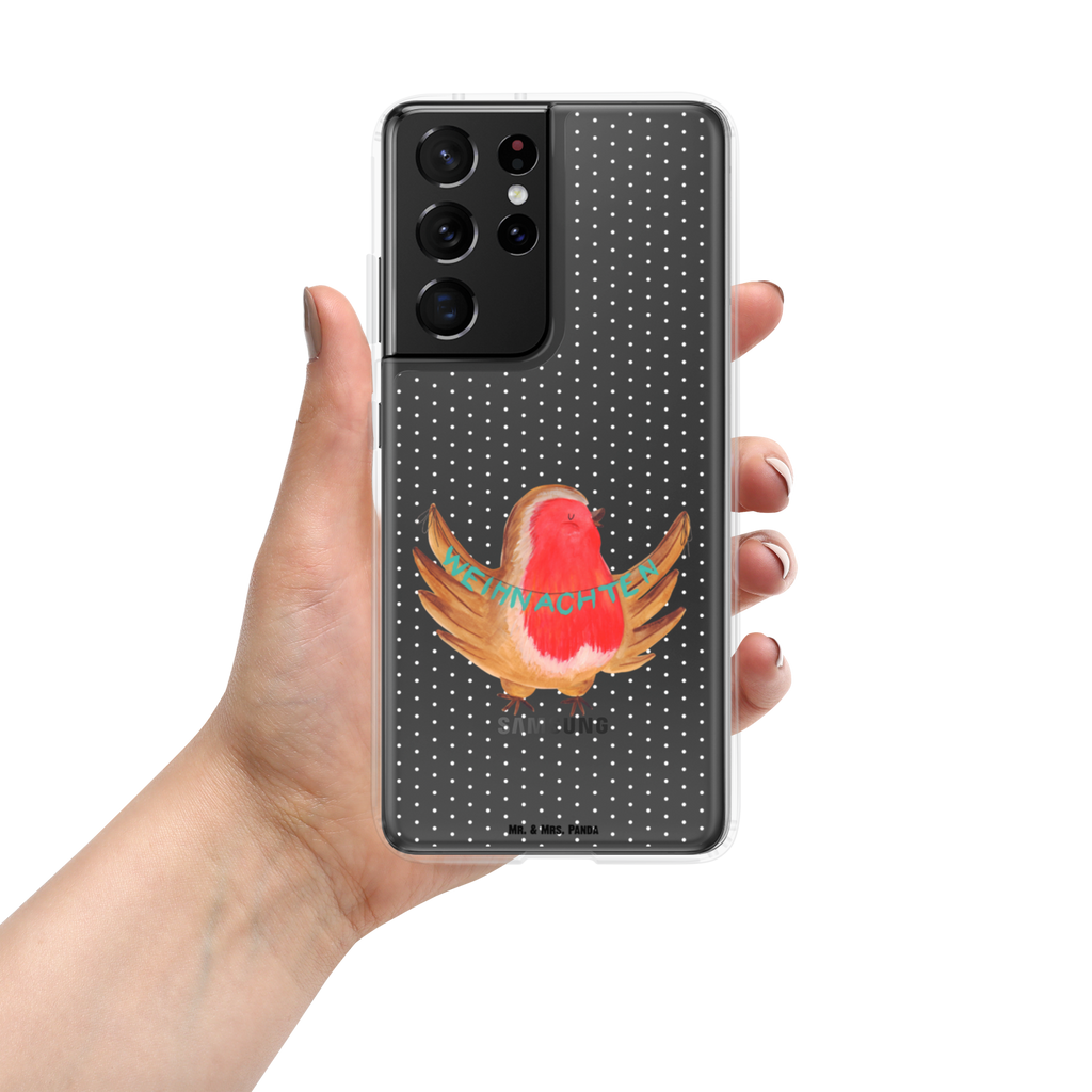 Handyhülle Rotkehlchen Weihnachten Handyhülle, Handycover, Transparente Handyhülle, Flexible Handyhülle, Handyschutz, Transparent, Durchsichtig, Schutzhülle für Handy, Stilvolle Handyhülle, Robuste Handyhülle, Schutz vor Kratzern, Schützende Handyhülle, Winter, Weihnachten, Weihnachtsdeko, Nikolaus, Advent, Heiligabend, Wintermotiv, Frohe Weihnachten, Weihnachtsmotiv, Weihnachtsgruß, Vogel, xmas