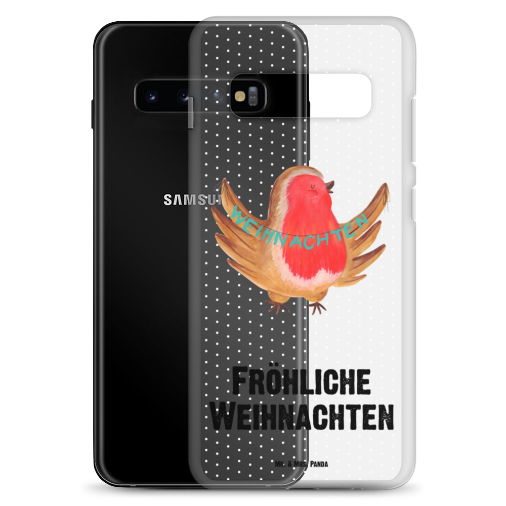 Handyhülle Rotkehlchen Weihnachten Handyhülle, Handycover, Transparente Handyhülle, Flexible Handyhülle, Handyschutz, Transparent, Durchsichtig, Schutzhülle für Handy, Stilvolle Handyhülle, Robuste Handyhülle, Schutz vor Kratzern, Schützende Handyhülle, Winter, Weihnachten, Weihnachtsdeko, Nikolaus, Advent, Heiligabend, Wintermotiv, Frohe Weihnachten, Weihnachtsmotiv, Weihnachtsgruß, Vogel, xmas